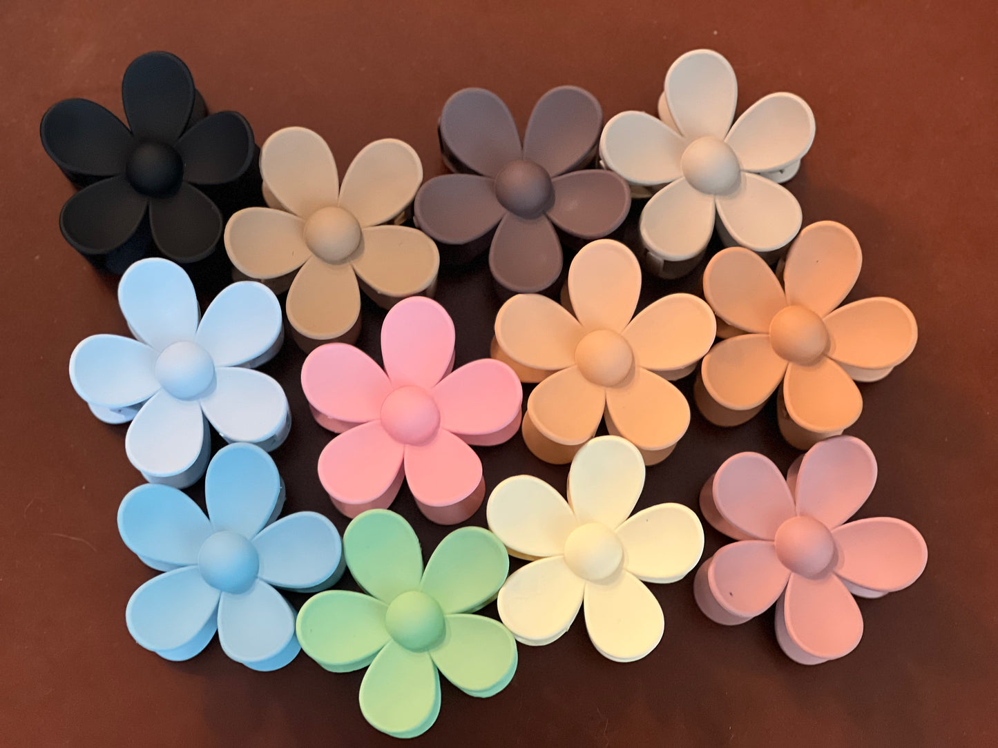 Flower Claw Clips