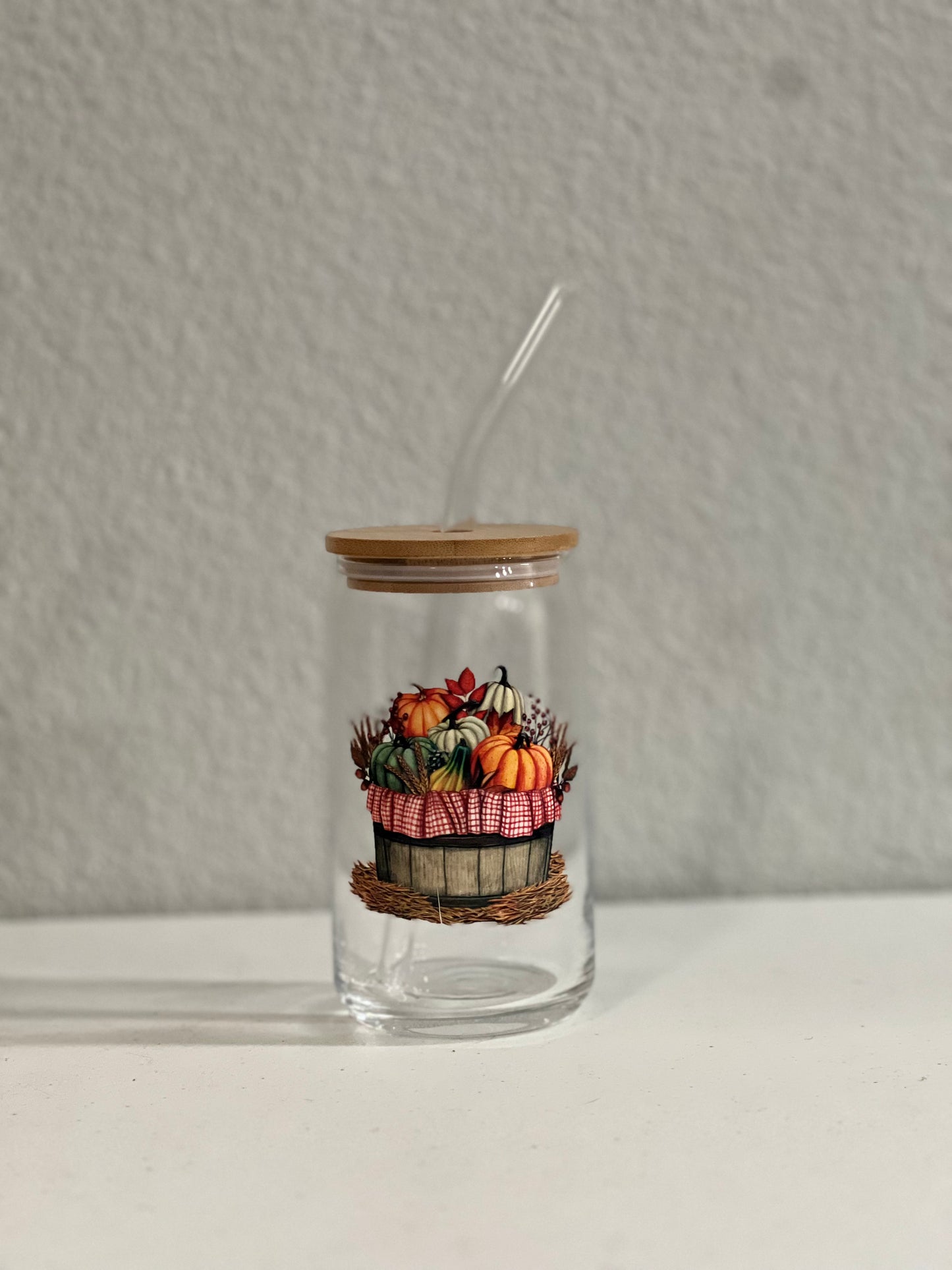 Basket with Pumpkins