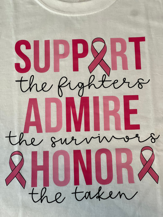 Breast Cancer: Support, Honor & Admire